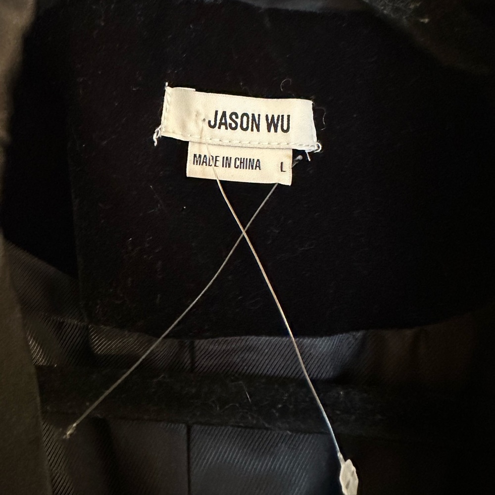 Jason Wu Silk & Velvet Blazer - Picture 5 of 5
